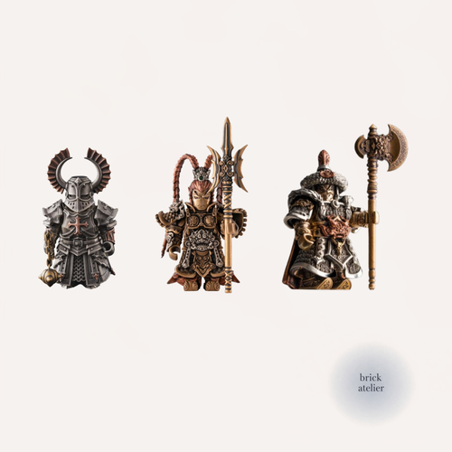 Brick Atelier Magnetic Army Full Set