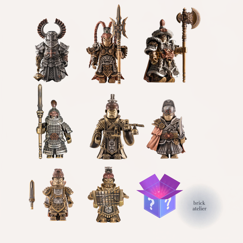 Brick Atelier Magnetic Army Full Set