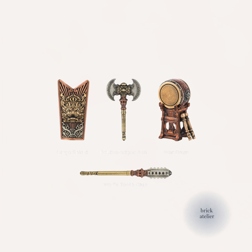 Brick Atelier Advanced Weapon Set